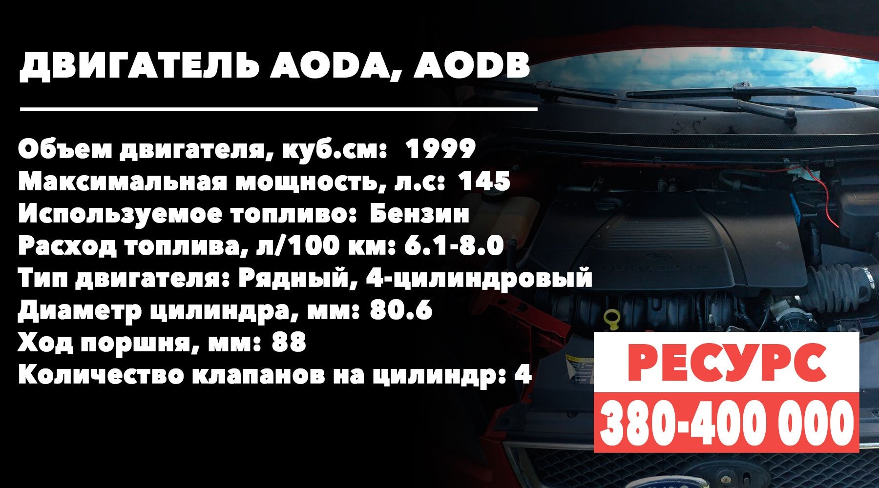 Как долго прослужит 2-литровый двигатель Ford Focus (AODA, AODB)?