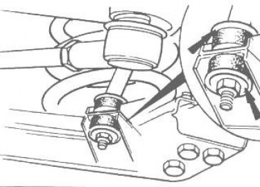 Конструкция и операции по замене деталей независимой передней подвески автомобилей Форд Транзит