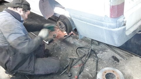 Подшипник задней ступицы Форд Транзит